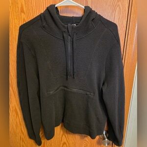 Lululemon Athletica Black Zip-Up Sweatshirt